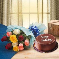 Cake and Bouquet for Birthday Gifts Online in Pakisrtan